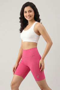 Zelocity Quick Dry Cycling Short - Pink Yarrow — thumbnail 5